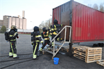 Realistisch Oefenen Fire Flash Blusgroep Burgum